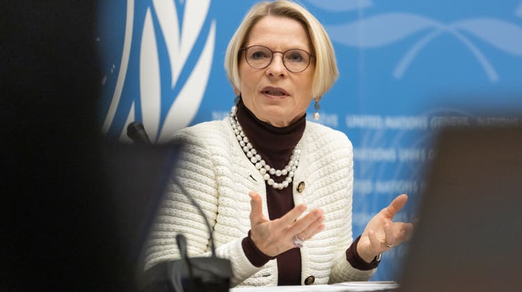 Staatssekretärin Livia Leu vertrat im UNO-Menschenrechtsrat die offizielle Schweiz. (Bild: Pierre Albouy / Keystone)