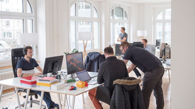 Das IT-Start-up Frontify ist ein Leuchtturm für die Ostschweizer Start-up-Szene. (Bild: Urs Bucher)