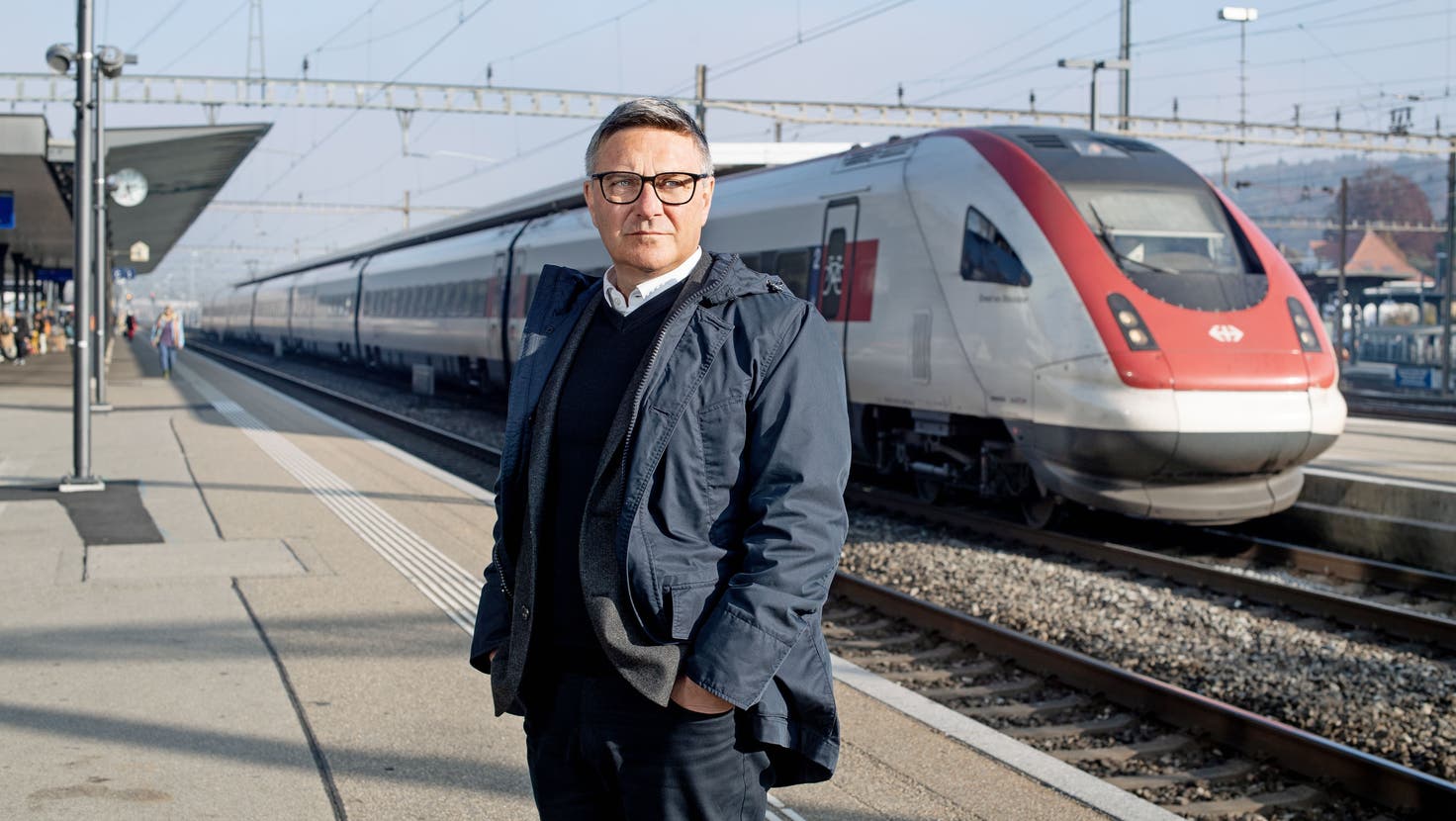 Giorgio Tuti tritt als SEV-Präsident und damit als höchster Bähnler der Schweiz zurück. Zugleich bleibt er auf europäischem Parkett aktiv. (Bild: Corinne Glanzmann)