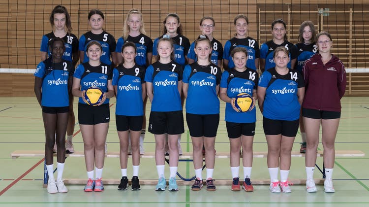 Erfolgreiche Saison der U15/U17 von Volley Möhlin