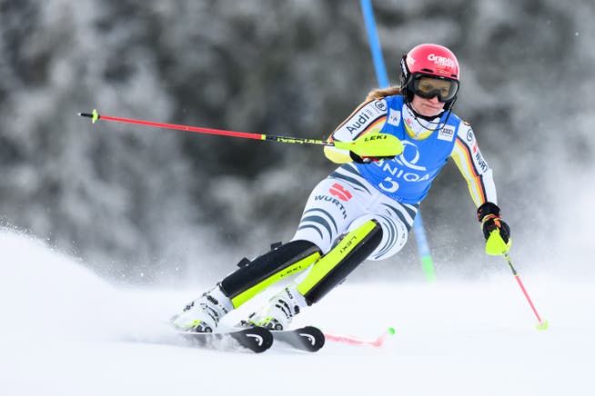 Lena Dürr gewann den Slalom von Spindlermühle am Sonntag. 