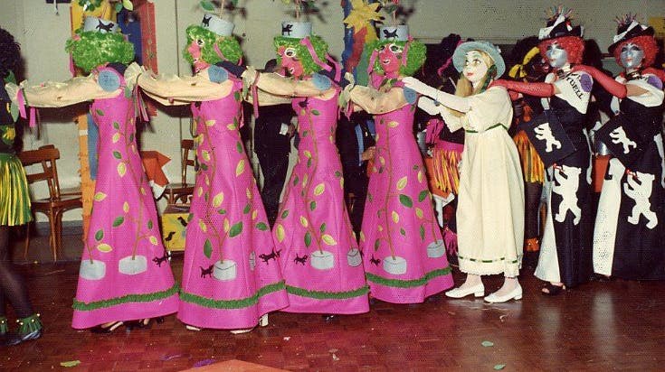 Besonders originelle Kostüme wurden am «Schwanen»-Maskenball prämiert. (Foto: wilnet)