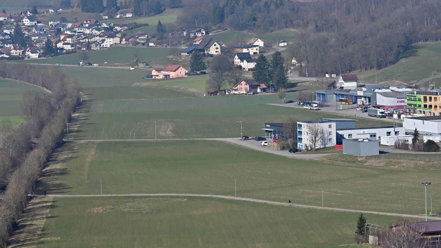 Die Centravo AG plant im Industriegebiet von Balsthal einen Neubau. Das stösst auf Widerstand. (Bruno Kissling)