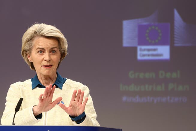 Die EU-Kommissionspräsidentin Ursula von der Leyen will eingreifen.