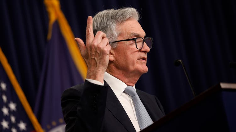 Nochmals hoch: Fed-Chef Jerome Powell erhöht die Zinsen. (Chip Somodevilla / Getty Images North America)