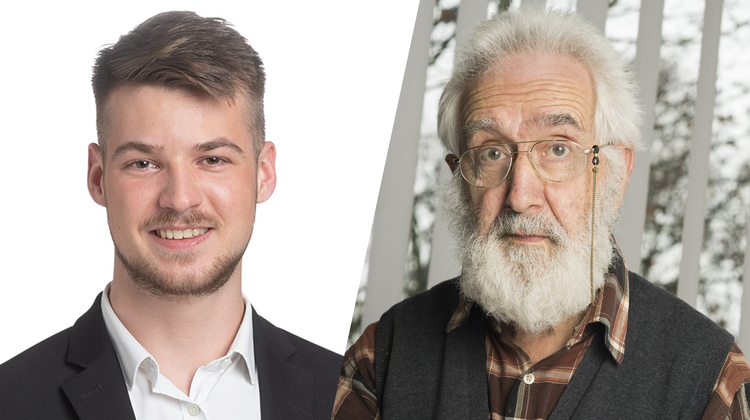 Der 21-jährige Stefan Zihlmann (FDP) ist der jüngste Kantonsratskandidat, Nikolaus Stadler (EDU) ist mit 77 Jahren der älteste. (zvg/Alex Spichale)