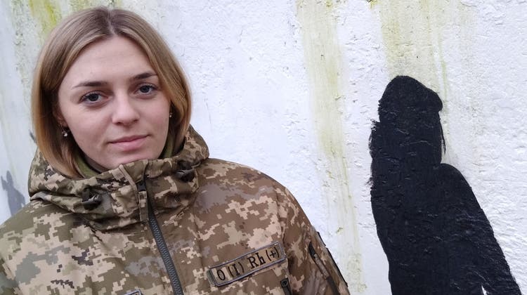Azovstal-Kämpferin Alina Panina wollte eigentlich nur als Grenzwächterin nach Mariupol – dann kam der russische Überfall. (ZVG)