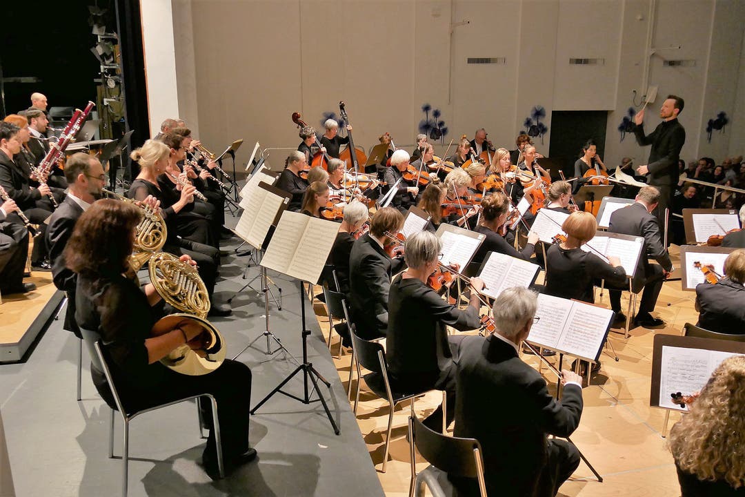 Die Bläser des Orchestervereins Nidwalden spielten ihre prägnanten Stellen gekonnt.