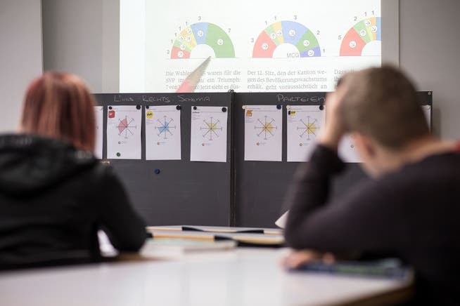 Die Luzerner Regierung will die politische Bildung von Schülerinnen und Schülern künftig stärker gewichten. 