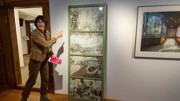 Museumsleiter David Bruder und Kunstkommissionspräsidentin Dorena Raggenbass freuen sich auf die Ausstellung im Rosenegg. (Bild: Marius Eckert)