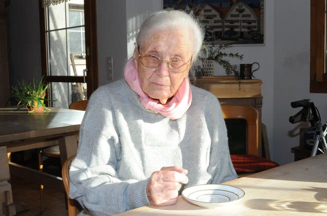 Rosa Homberger feiert am Samstag ihren 106. Geburtstag.