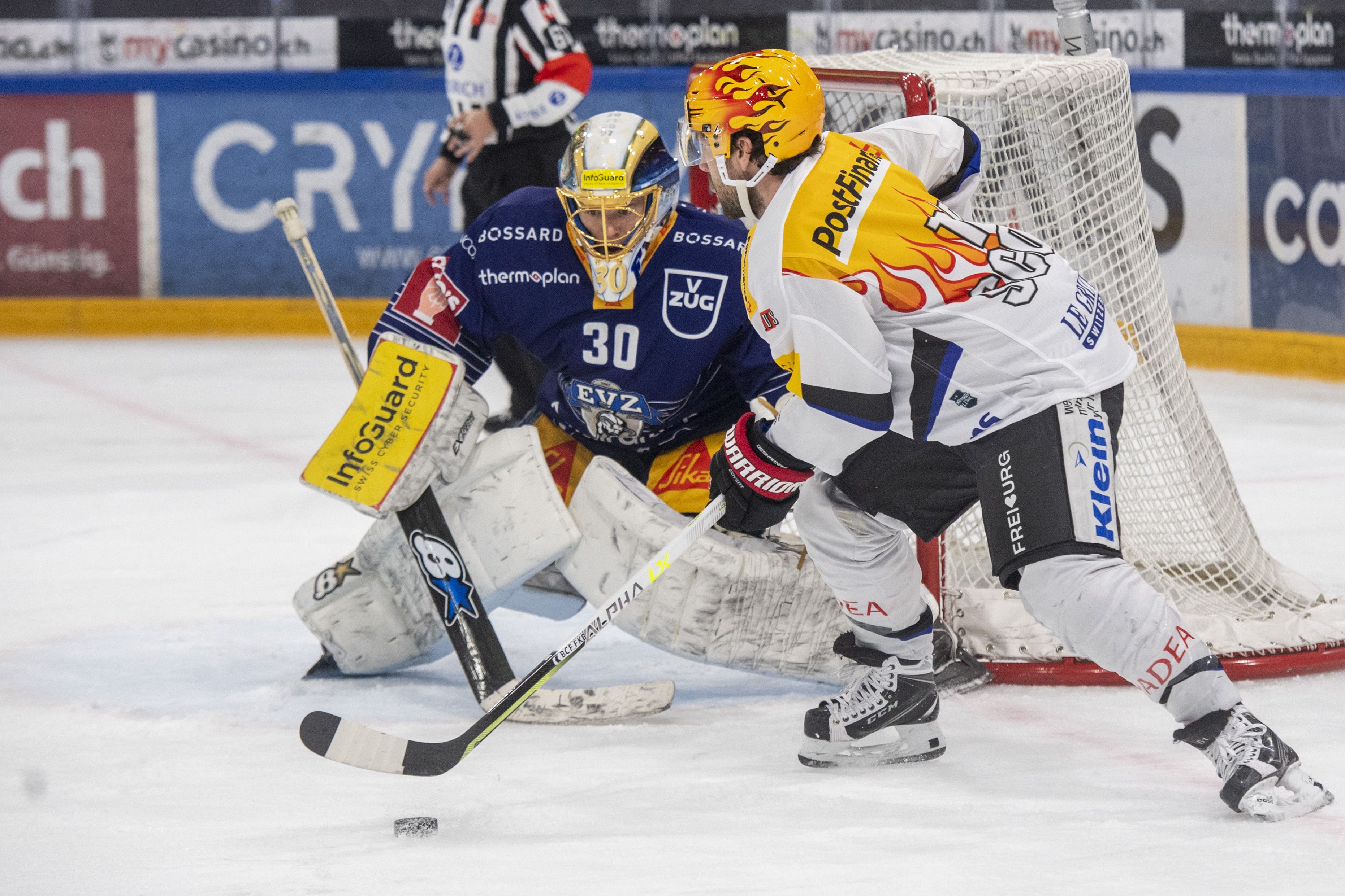 EVZ-Goalie Leonardo Genoni Zeigt Aufwärtstendenz.