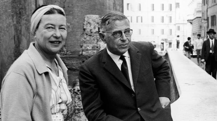 Max Frisch mit Ingeborg Bachmann 1962 in Rom. (Bild: Max Frisch-Archiv Zürich/Mario Dondero (Rom, 1962))