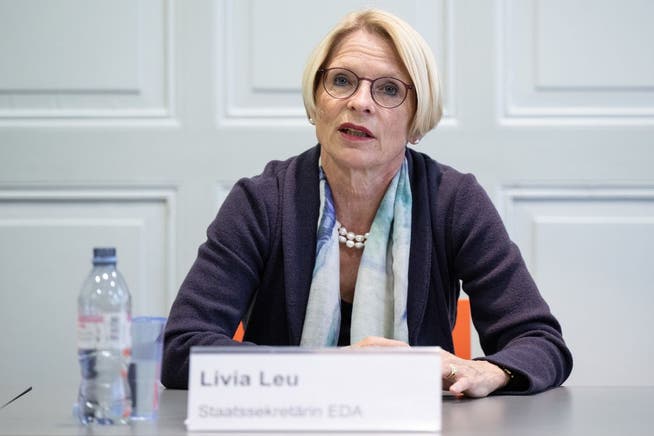 Versucht den gordischen Knoten mit der EU zu durchschlagen: Staatssekretärin Livia Leu (Archiv).
