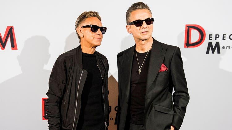 Depeche Mode mit Martin Gore und Dave Gahan: Ihr «Memento Mori» ist  das Album des Monats März. (Bild: Gina Wetzler/Getty Images Europe)