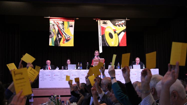 Die Delegierten stimmten allen Traktanden ohne Diskussion zu (Bild: Karin Steffen)