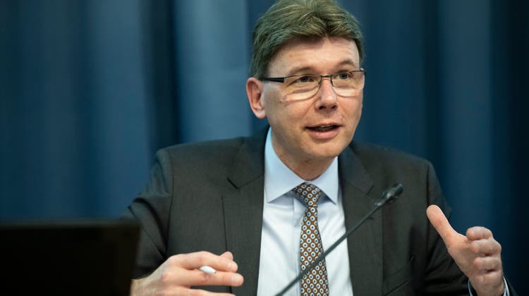 Dieter Egli, Vorsteher des Departements Volkswirtschaft und Inneres. (Bild: Alex Spichale)