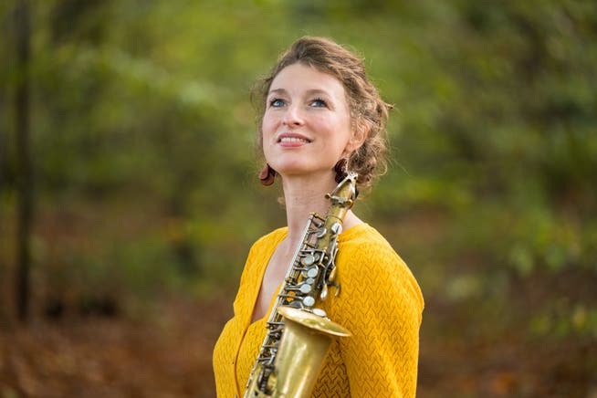 Die Saxofonistin Nicole Johänntgen.