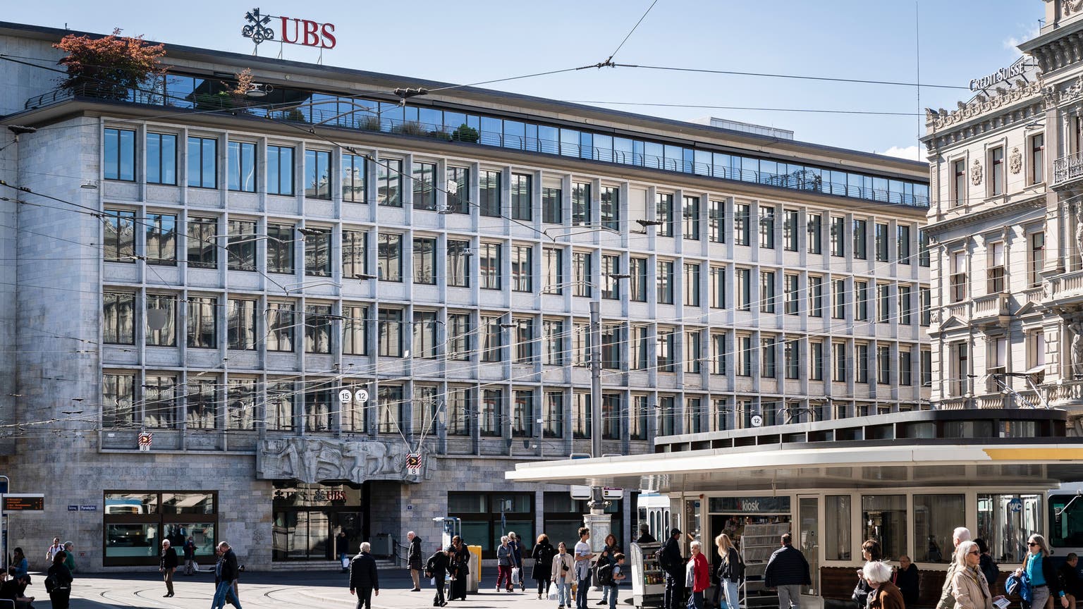 Zahlt einen Symbolpreis für die Credit Suisse: die UBS. (Bild: Andrea Zahler / CH Media)
