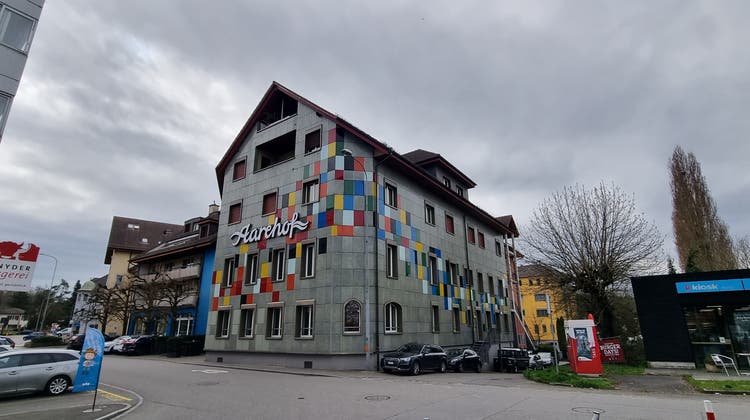 Das Hotel Aarehof wird zu Asylunterkunft (Bild: Eva Wanner)