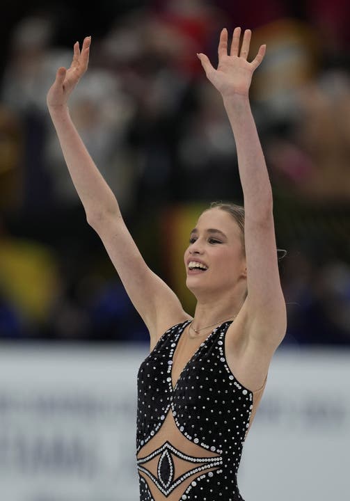 Der Stolz der jungen Baslerin Kimmy Repond auf Platz 8 bei ihrer ersten WM-Teilnahme.