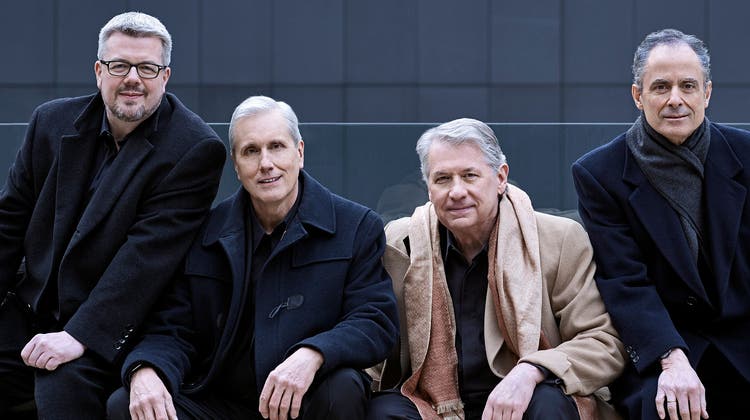 Paul Watkins, Lawrence Dutton,  Philip Setzer und Eugene Drucker. (Bild: Jürgen Frank)
