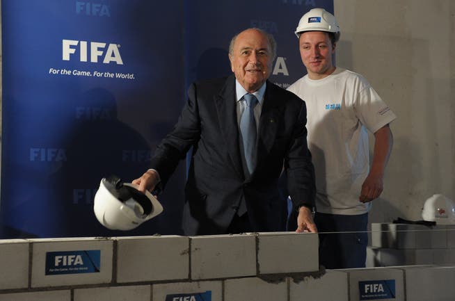 Sepp Blatter hatte 2013 die Umbauarbeiten für das Fifa-Museum in Zürich noch persönlich gestartet. 
