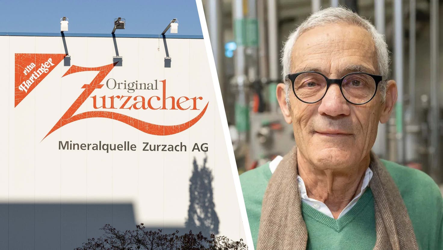 Für Werner Hofmann, hier in der Produktionshalle in Zurzach, war klar: «Das Wasser muss zurück in Schweizer Besitz.» (Bild: Alex Spichale / ZUR)