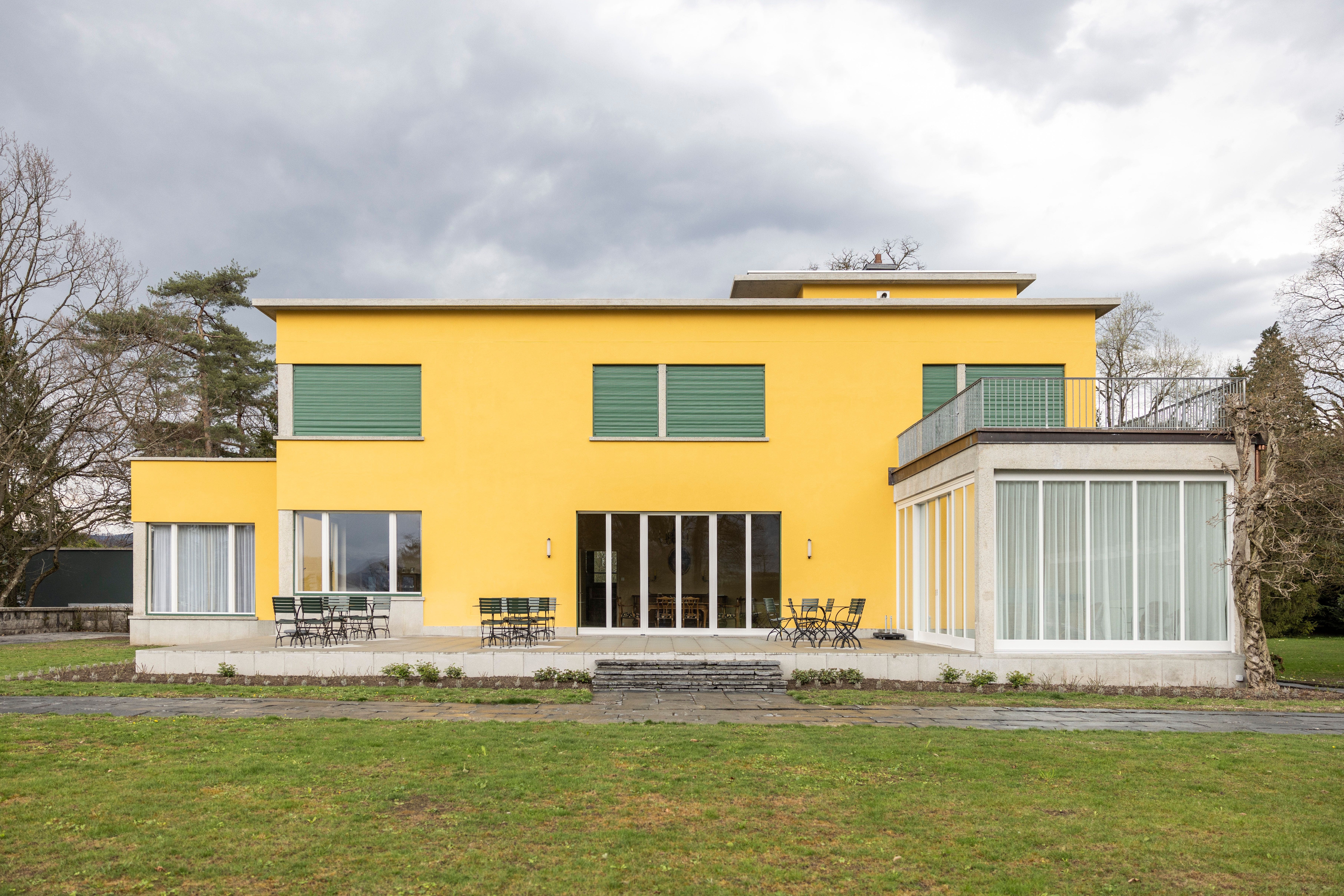 Neu ein Kulturzentrum: Sergei Rachmaninows restaurierte Villa Senar am Vierwaldstättersee in Hertenstein bei Weggis.