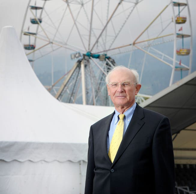 Alfred N. Becker war VR-Präsident der Luga und der Messe Luzern AG. Vor 30 Jahren hat er die Luga gegründet. 