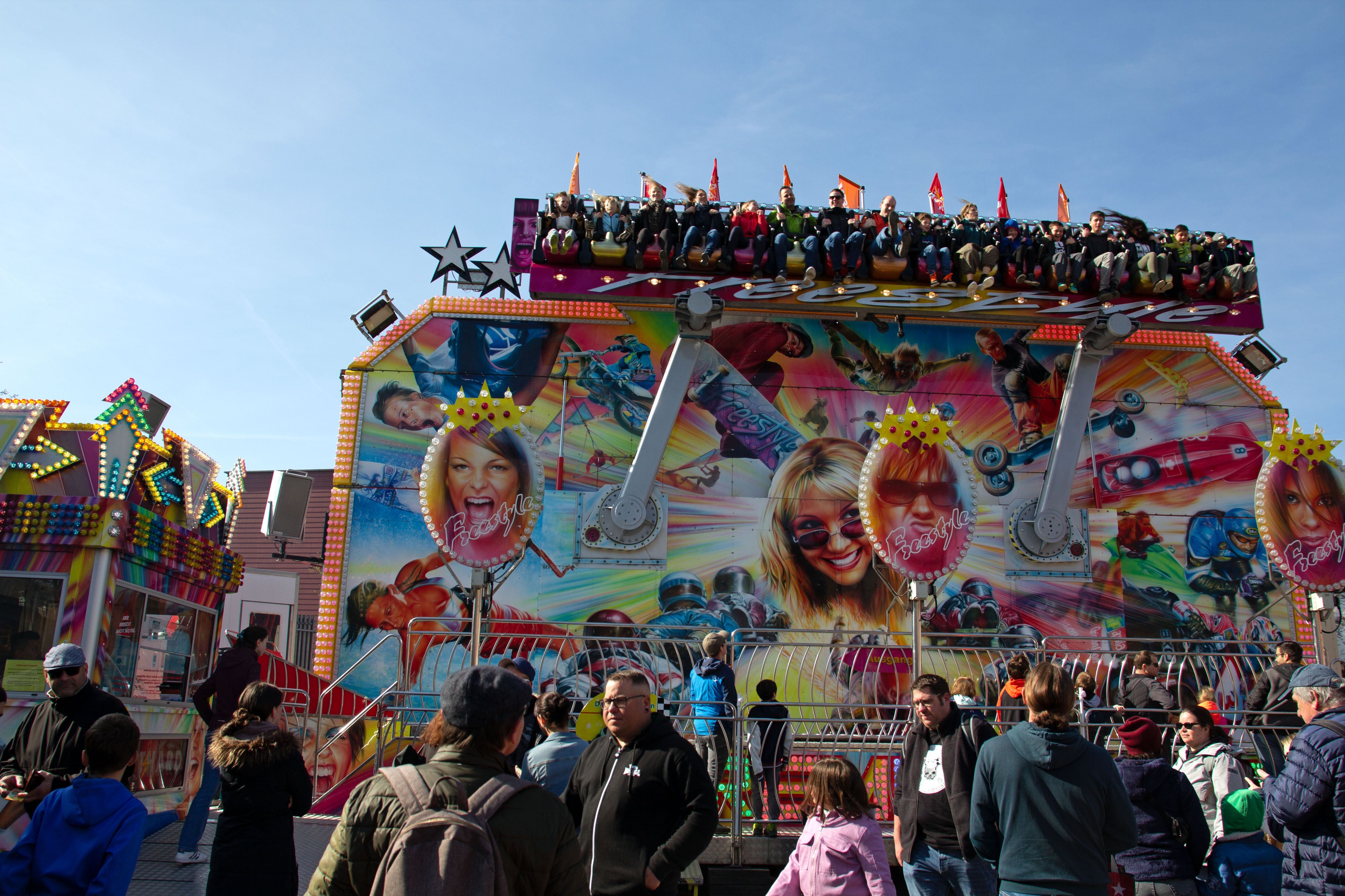 Ostermarkt In Bremgarten Mit Lunapark Hat Viele Besucher