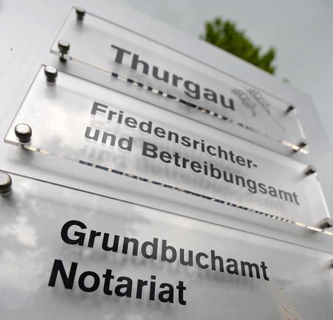 Die Thurgauer Grundbuchämter wickelten auch 2022 überdurchschnittlich viele Geschäfte ab.