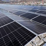 Fotovoltaik-Anlage (José R. Martinez / Solothurner Zeitung)