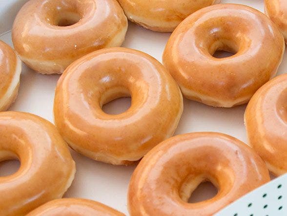 Donuts von Krispy Kreme.