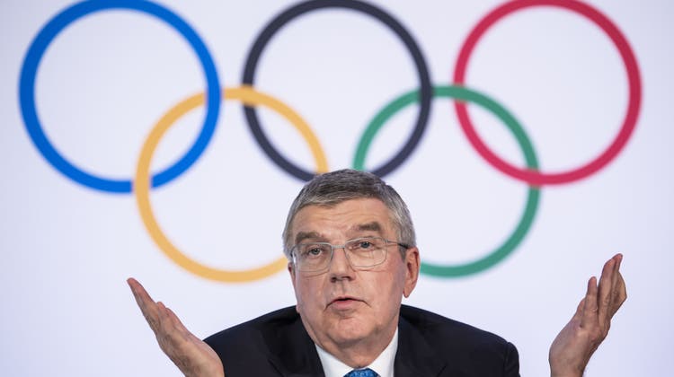 Der ehemalige Fechter Thomas Bach muss als IOC-Präsident mit ansehen, wie sich der internationale Fechtverband in der Russland-Frage immer mehr entzweit. (Jean-Christophe Bott / KEYSTONE)