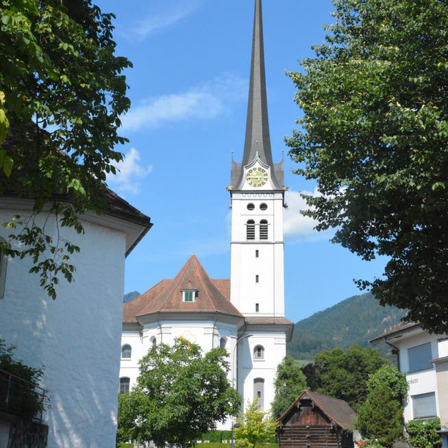 Die Kirche in Alpnach.