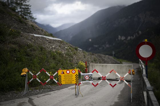 Der Schweizer Bauer: Brienz GR: Mehr Steinschlag nach Starkregen