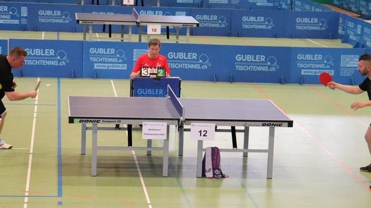 Schweizer Meisterschaften SVSE Tischtennis in Olten