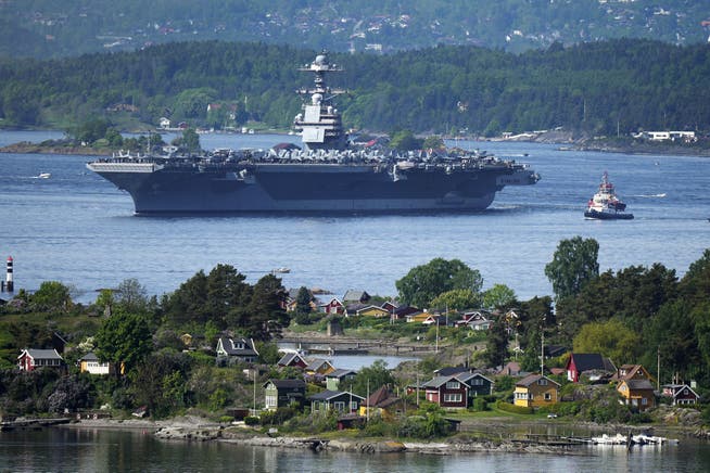  «USS Gerald R. Ford» wird vier Tage lang im Hafen von Oslo liegen