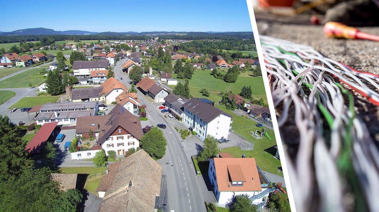 Damit in Wolfwil das Glasfasernetz ausgebaut werden kann, gründet die Gemeinde eine eigene Aktiengesellschaft. (Bild: Bruno Kissling)