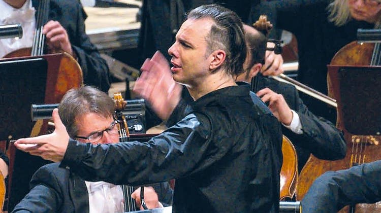 Teodor Currentzis bei einem früheren Auftritt mit dem SWR Symphonieorchester. (Bild: Moritz Metzger / PD)