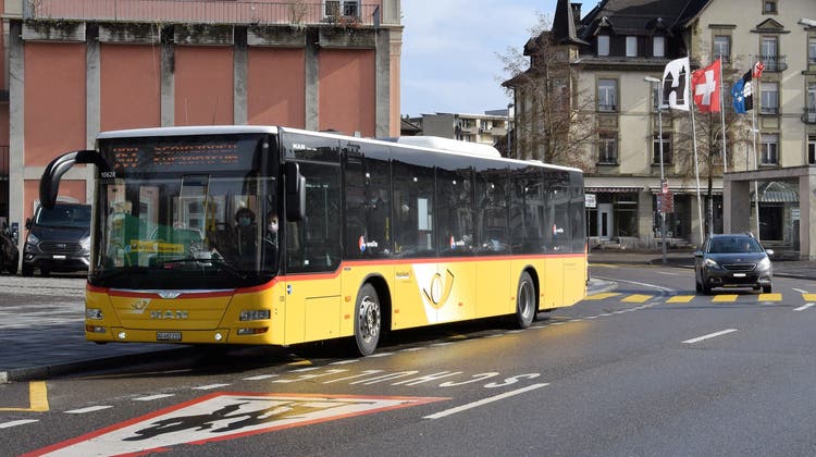 Auf einigen Busstrecken in der Region Brugg wird es ab dem Fahrplanwechsel Verbesserungen geben. (Bild: Michael Hunziker)