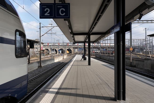 Ein Vorfall am Bahnhof Hardbrücke in Zürich endete glimpflich.