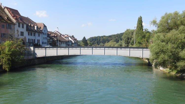 Die Reussbrücke in Mellingen wurde 1987 zuletzt instand gesetzt. (Bild: zvg/ Department Bau, Verkehr Und Umwelt)