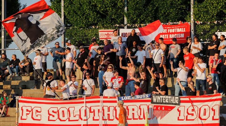 Solothurns eingefleischte Fans. (Tom Ulrich)