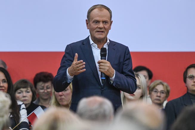 The government is targeting him: opposition leader Donald Tusk.