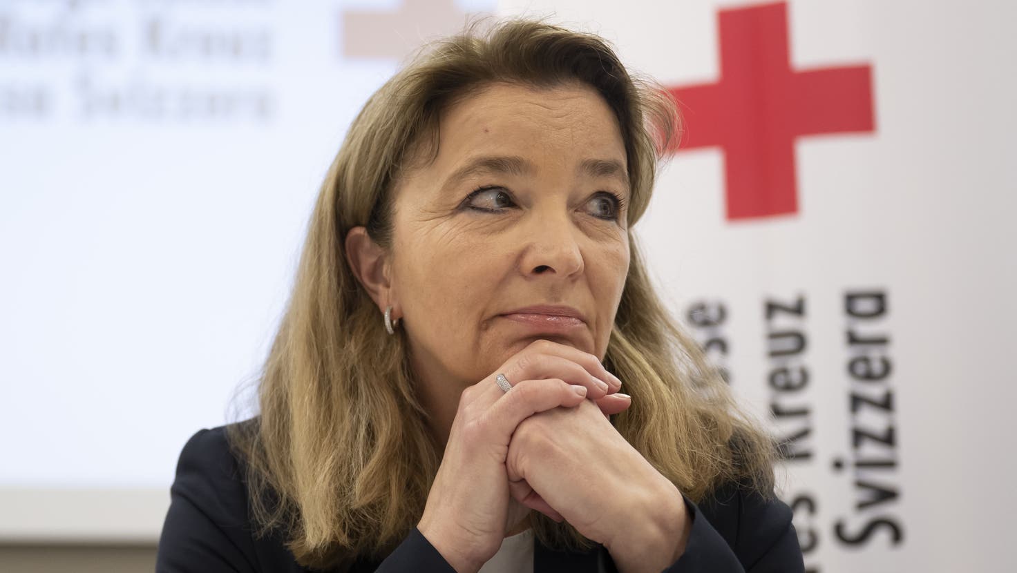 Barbara Schmid-Federer legt ihr Amt als Präsidentin des Schweizerischen Roten Kreuzes nieder. (Bild: Keystone)