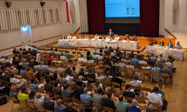 An der Gemeindeversammlung Bremgartens waren 150 Stimmberechtigte erschienen.
