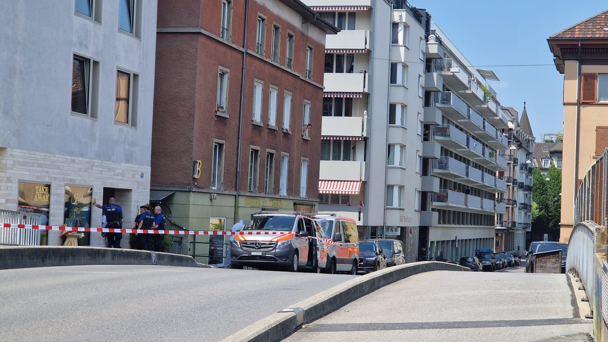 Grosseinsatz Der Polizei Im Luzerner Neustadtquartier