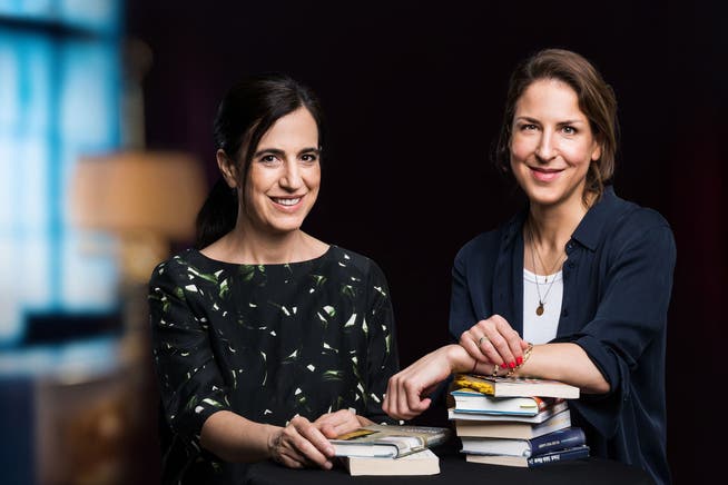 Jennifer Khakshouri (l.) und Laura de Weck (r.) sind die neuen Aushängeschilder des «Literaturclub». 